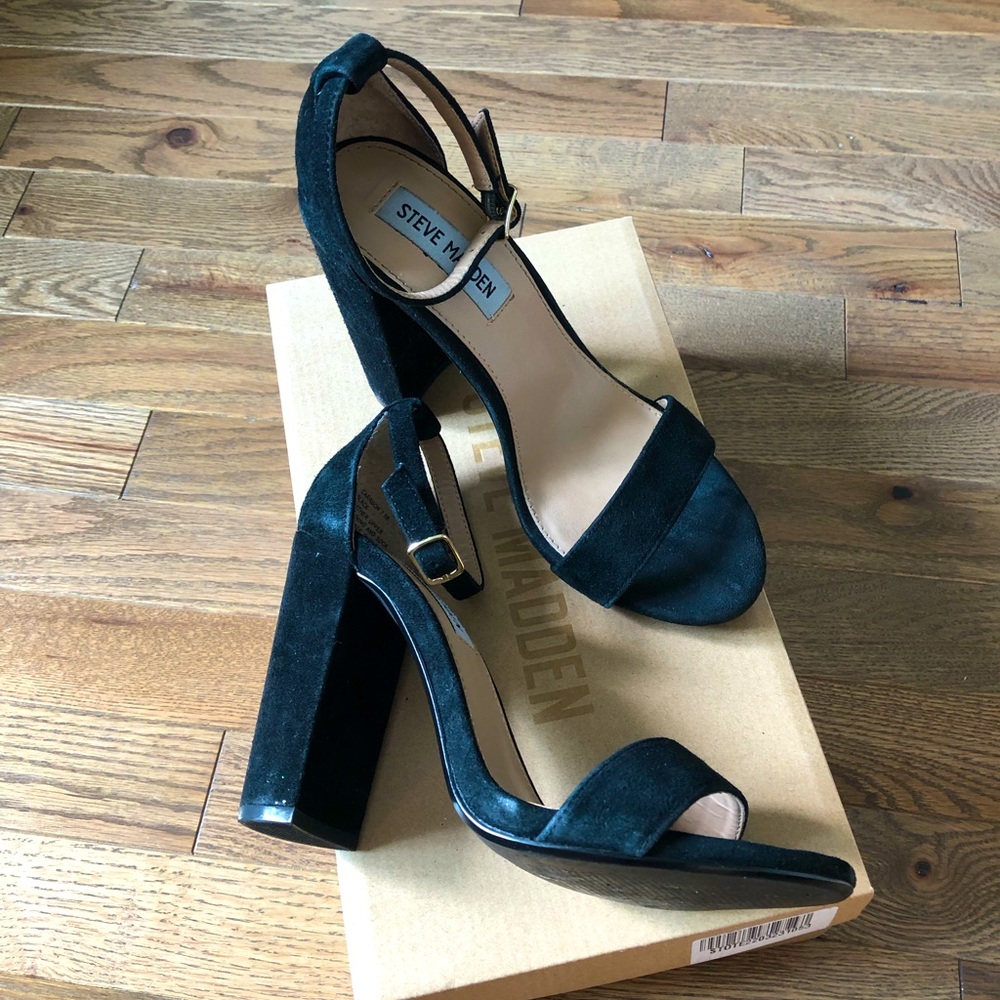 Steven Madden suede heels